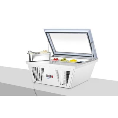 Mrazicí vitrína na zmrzlinu, Arktic, 230V/210W, 867x735x(H)373mm | 233689